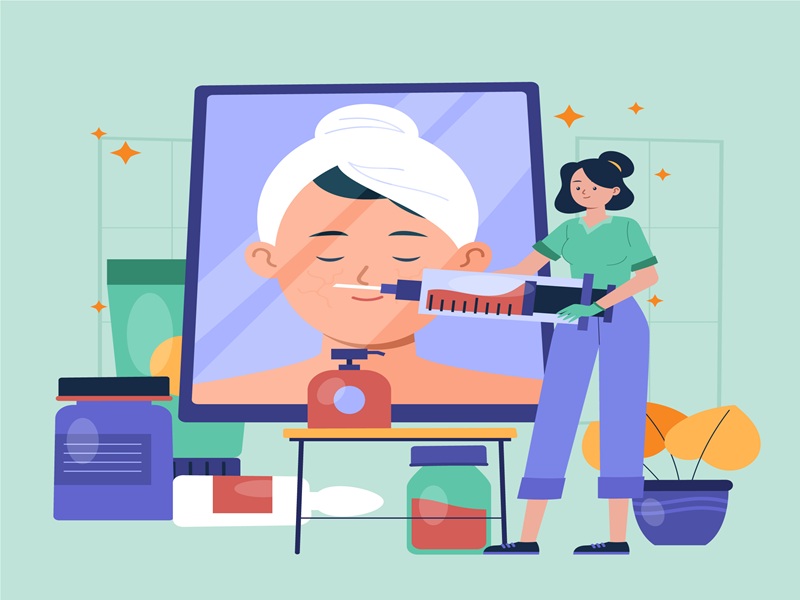 AI-driven facial analysis and cosmetic treatment at The Celeb Face Clinic by the best cosmetic surgeon in Hadapsar