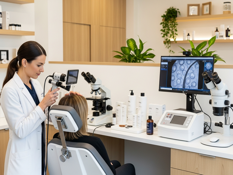 Advanced hair treatment focused on long-term hair health and density